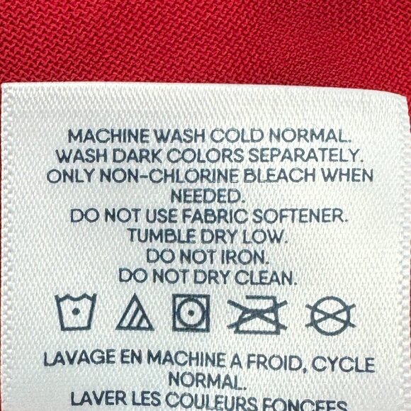 Lands' End Snap Button Artsy/Southwestern/Western Fleece Pullover Women's XL-18 - Picture 8 of 8